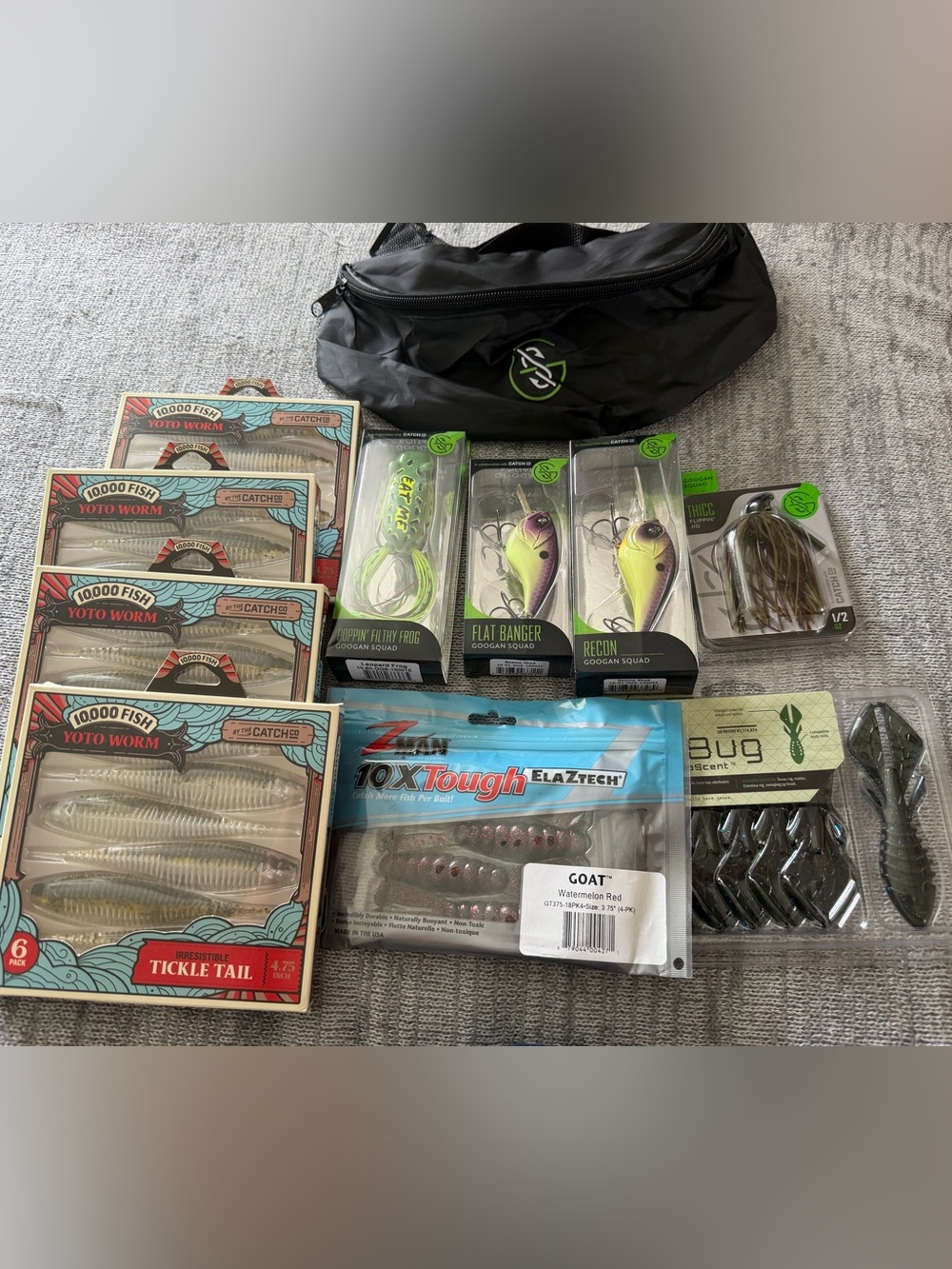 Fishing Lures Pack with Carry Pouch
